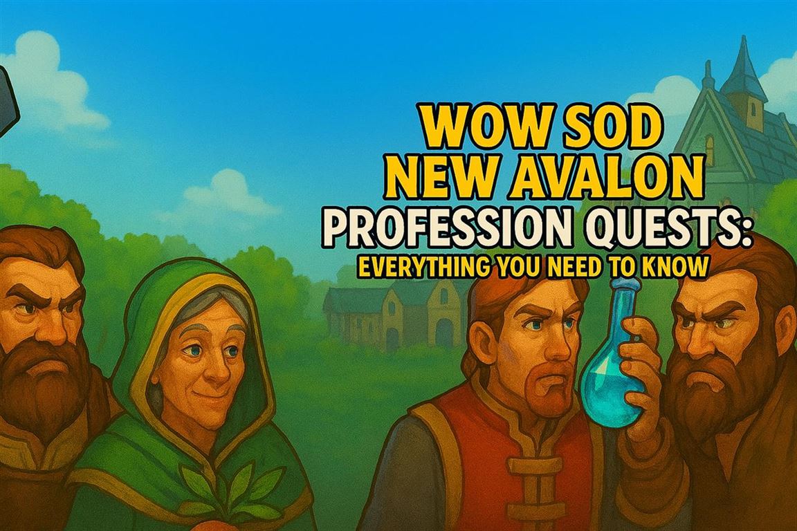 Wow sod new avalon profession quests - everything you need to know