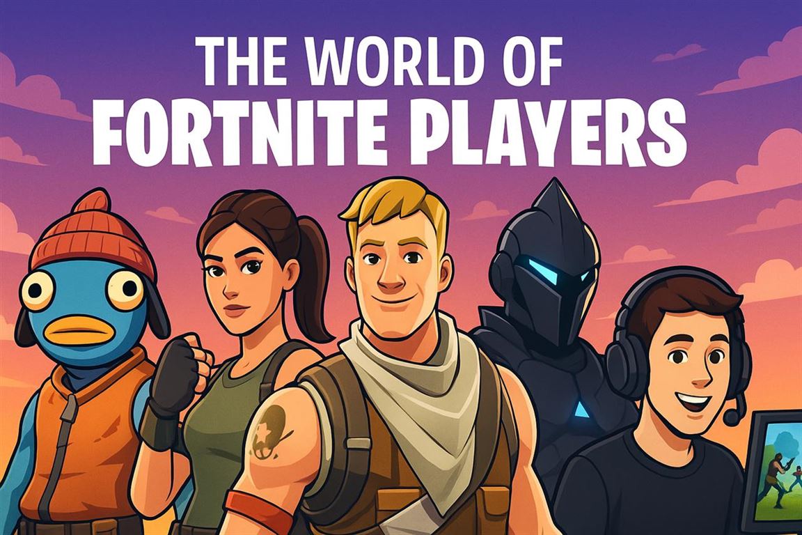 The world of fortnite players